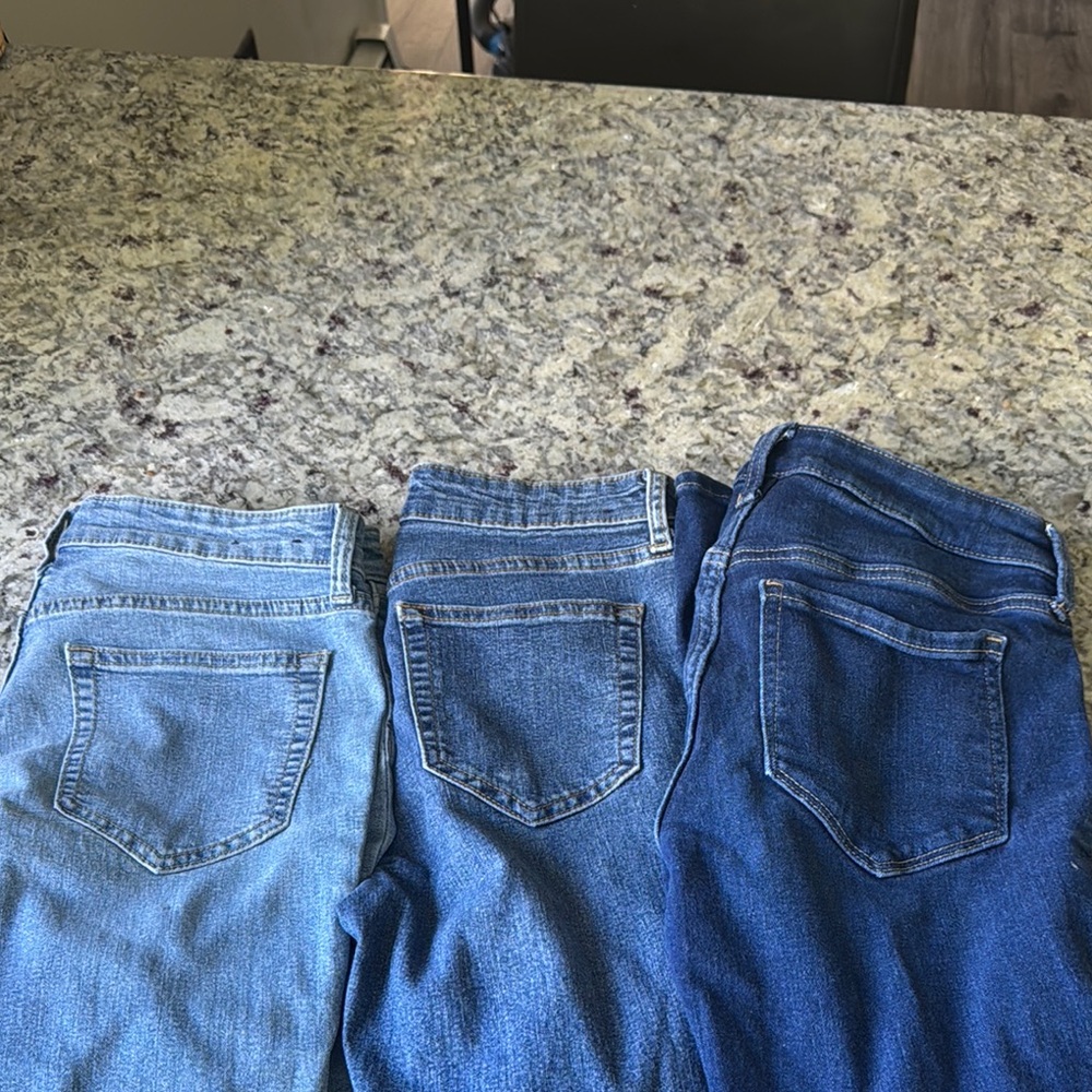 NEW GAP Blue Skinny Jeans Classic Denim Style